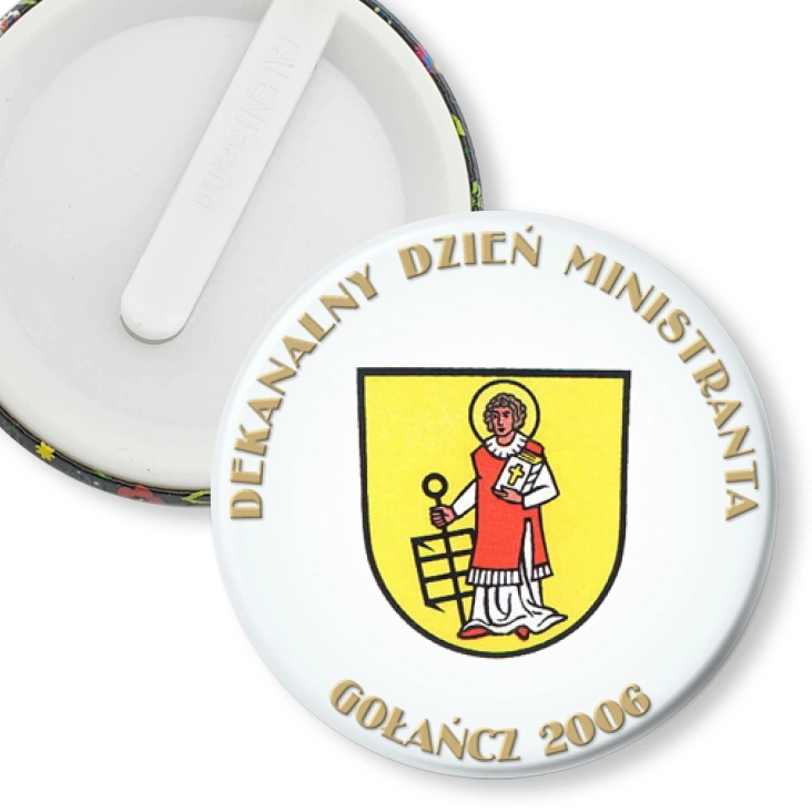 przypinka klips Dekanalny Dzień Ministranta - Gołańcz 2006
