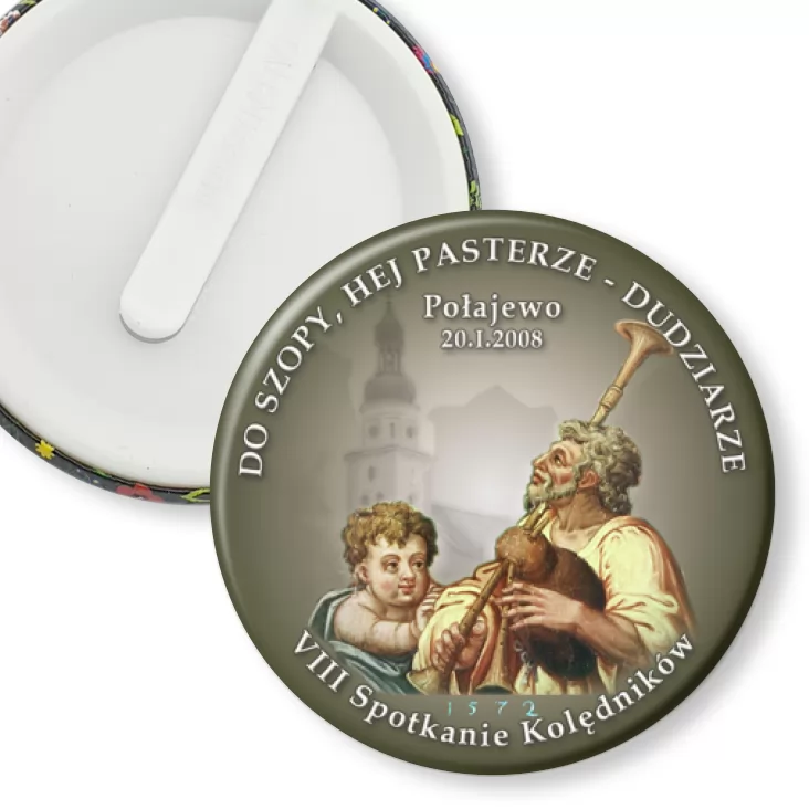 przypinka klips Dudziarze 2008