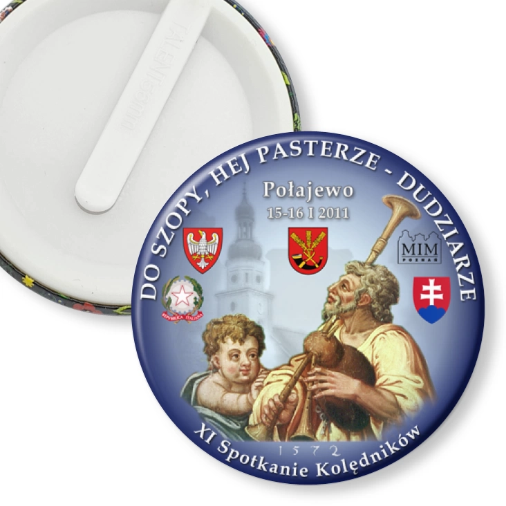 przypinka klips Dudziarze 2011