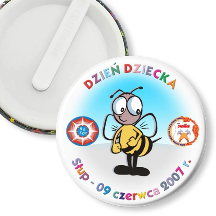 przypinka klips Dzień Dziecka 2007
