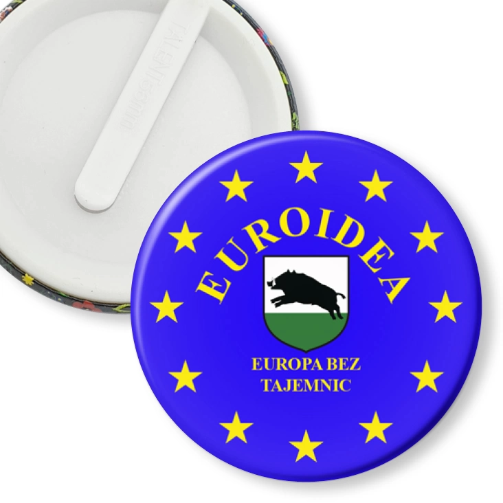 przypinka klips Euroidea Łobżenica