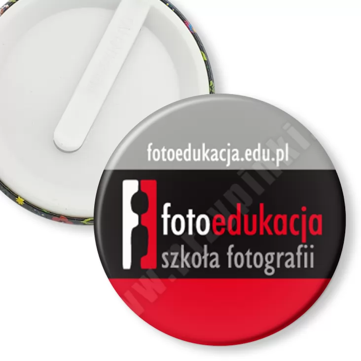 przypinka klips Foto edukacja