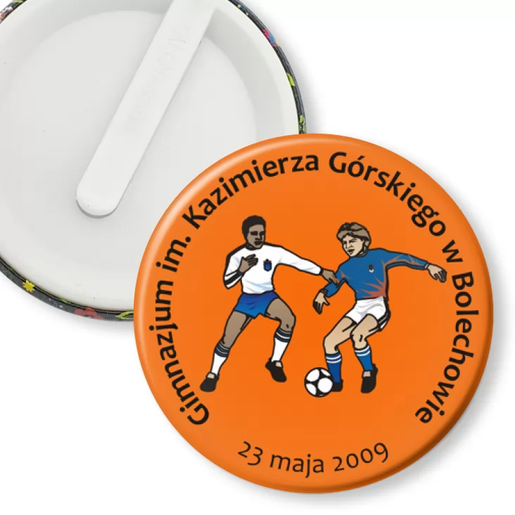 przypinka klips Gimnazjum Bolechowo