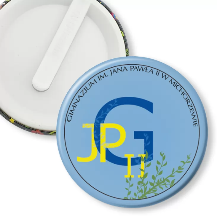 przypinka klips Gimnazjum w Michorzewie