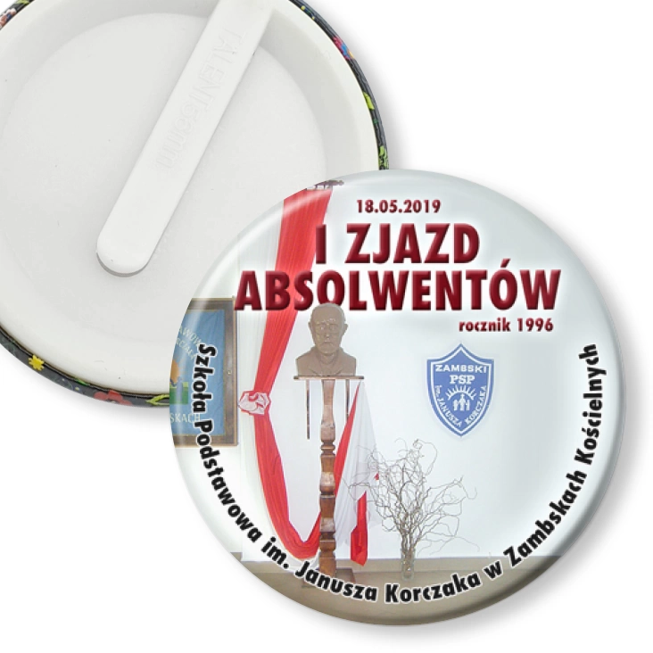 przypinka klips I Zjazd Absolwentów