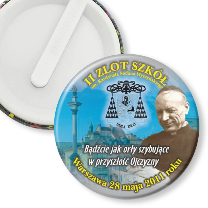 przypinka klips II Zlot Szkół