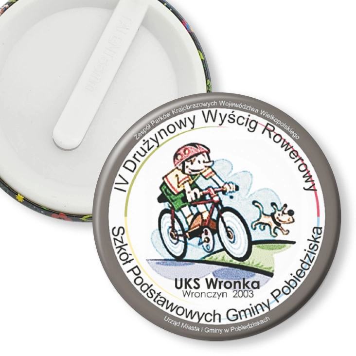 przypinka klips IV Drużynowy Wyścig Rowerowy