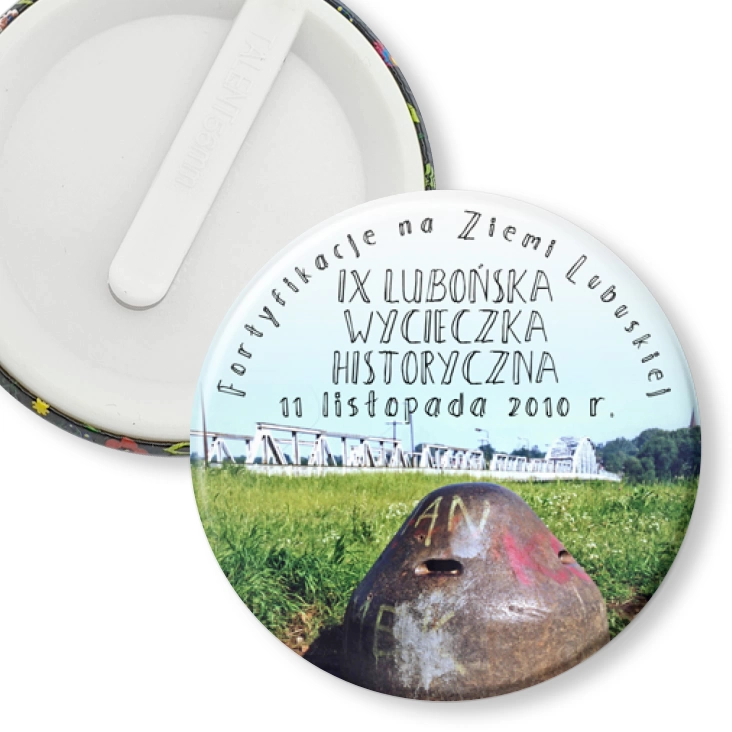 przypinka klips IX Lubońska Wycieczka Historyczna