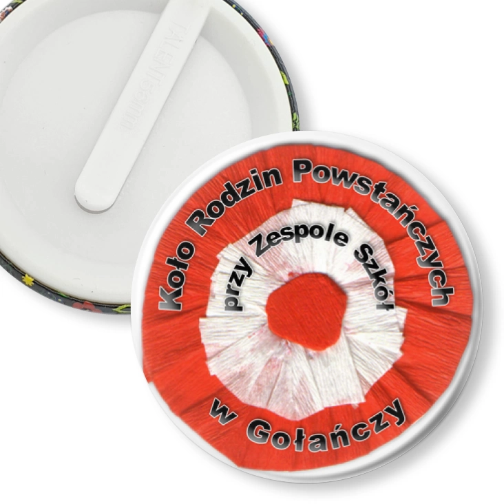 przypinka klips Koło Rodzin Powstańczych