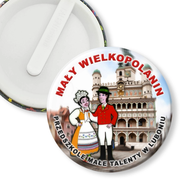 przypinka klips Mały Wielkopolanin