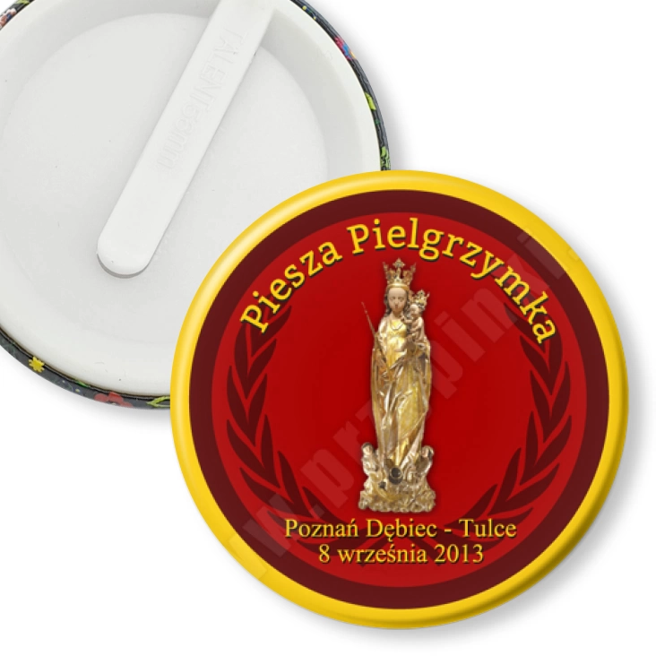przypinka klips Piesza Pielgrzymka 2013