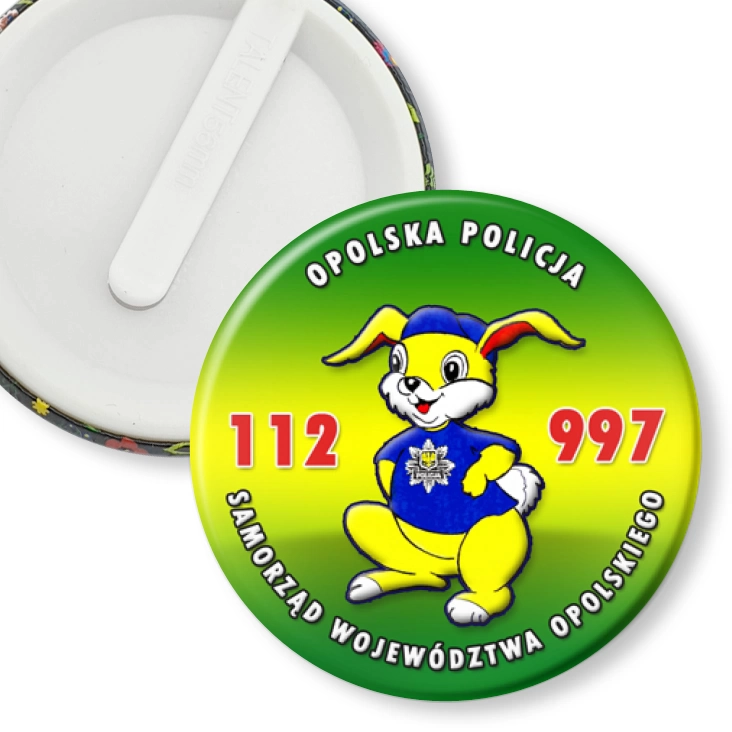 przypinka klips Policuś C