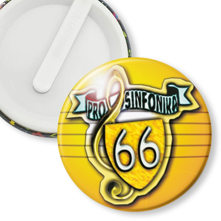 przypinka klips Pro Sinfonika - SP nr 66