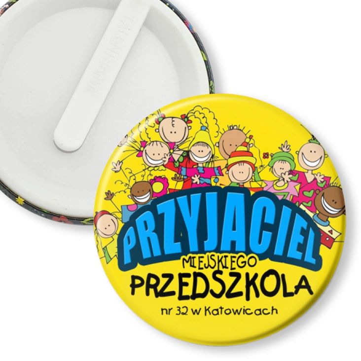 przypinka klips Przyjaciel przedszkola