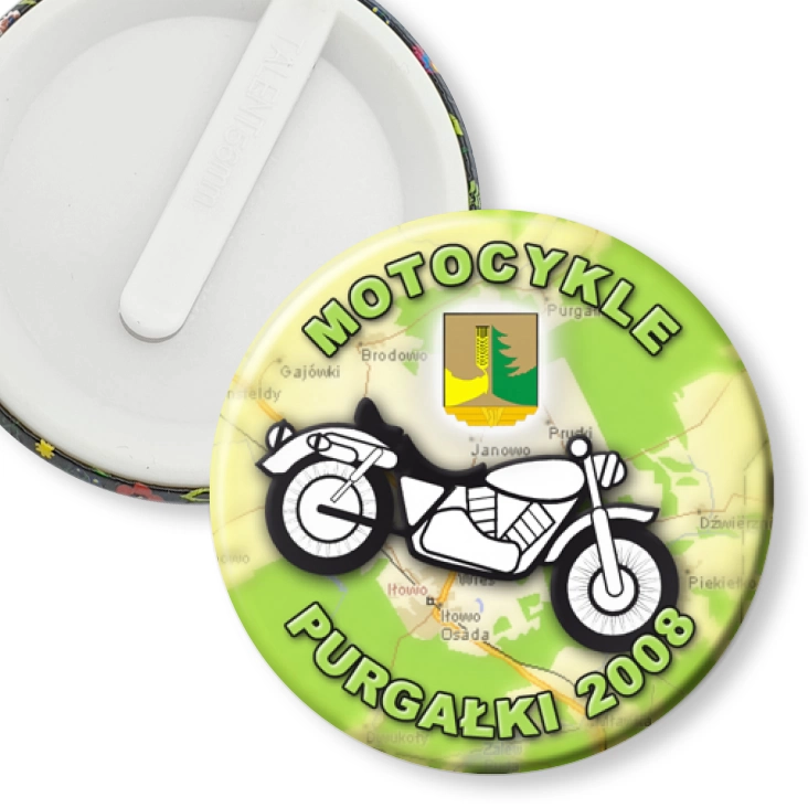 przypinka klips Purgałki 2008
