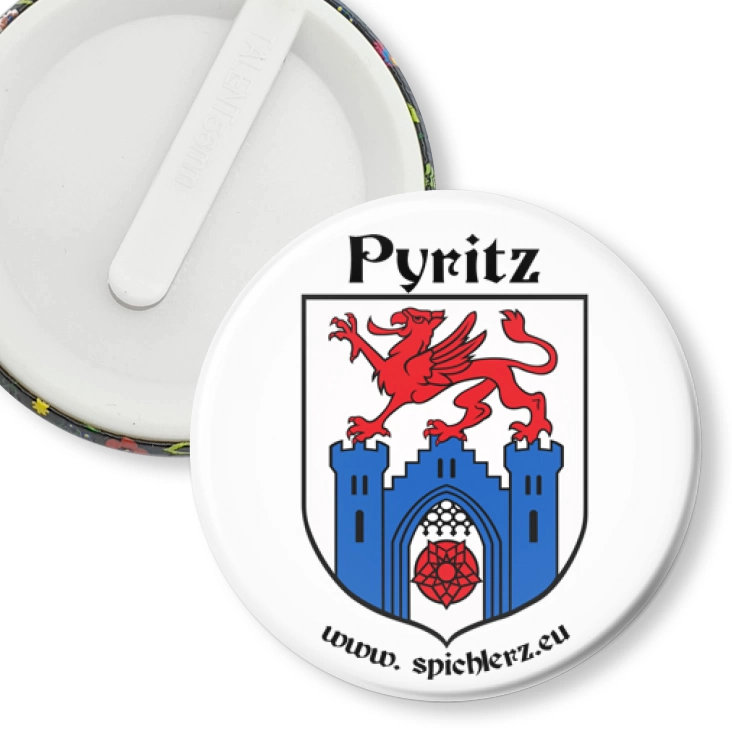 przypinka klips Pyrzyce
