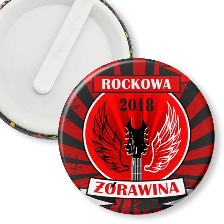 przypinka klips Rockowa Żórawina