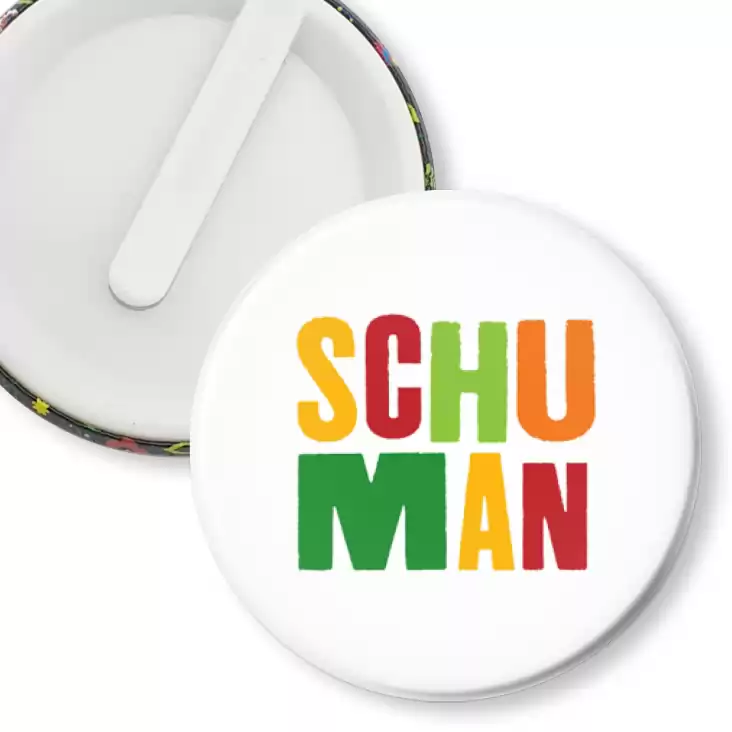 przypinka klips Schuman