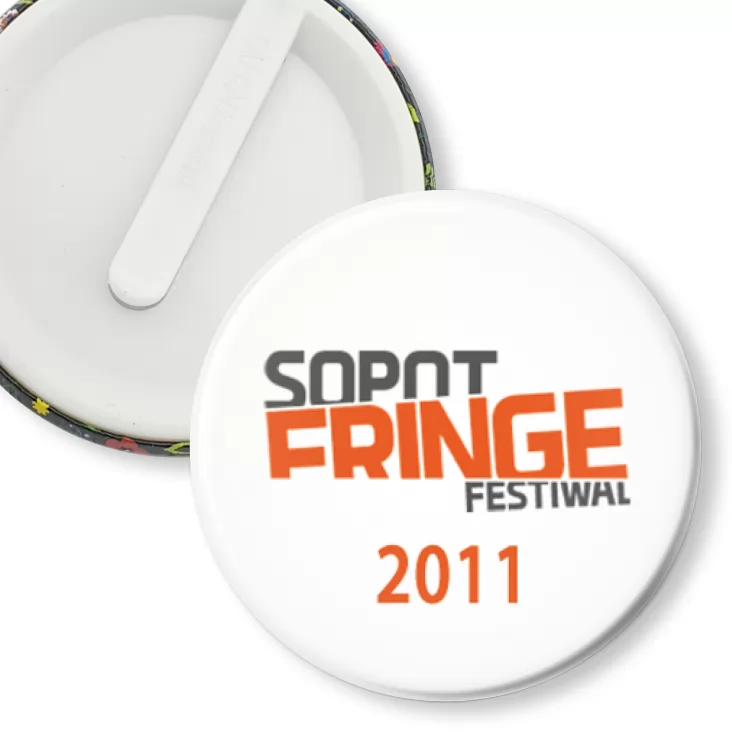 przypinka klips Sopot Fringe 2011