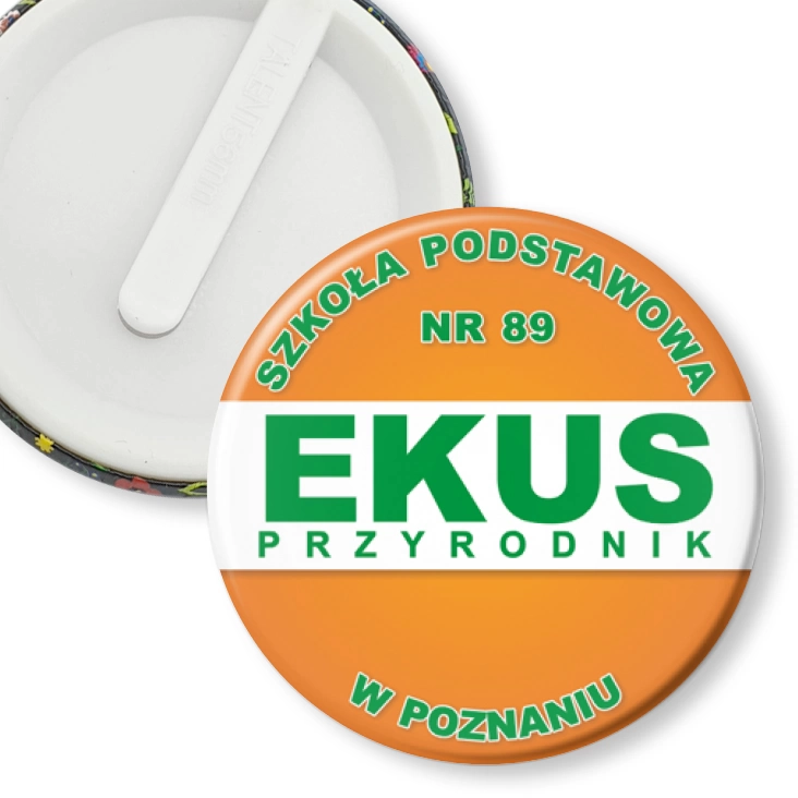 przypinka klips SP nr 89 EKUS Przyrodnik