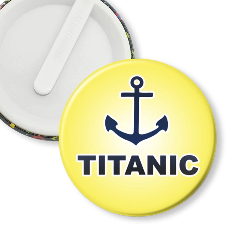 przypinka klips TITANIC