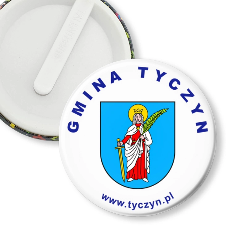 przypinka klips Tyczyn