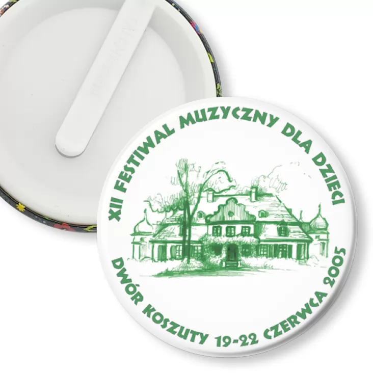 przypinka klips XII Festiwal Muzyczny dla Dzieci