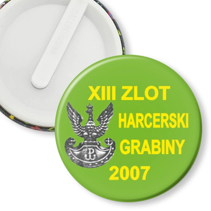 przypinka klips XIII Zlot Harcerski Grabiny