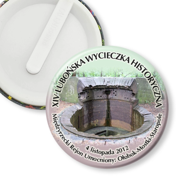 przypinka klips XIV Lubońska Wycieczka Historyczna