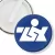 Przypinka klips ZSK logo