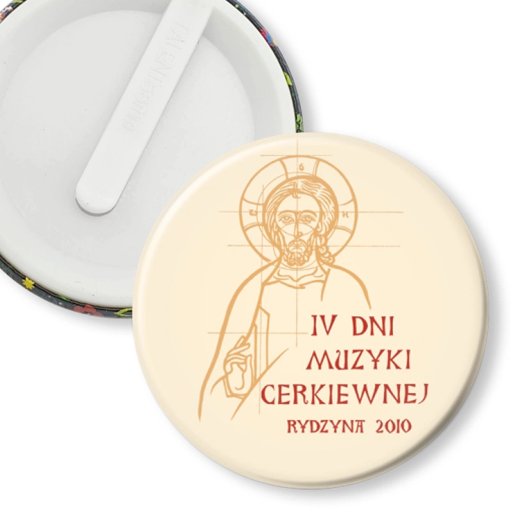 przypinka klips Dni Muzyki Cerkiewnej Rydzyna