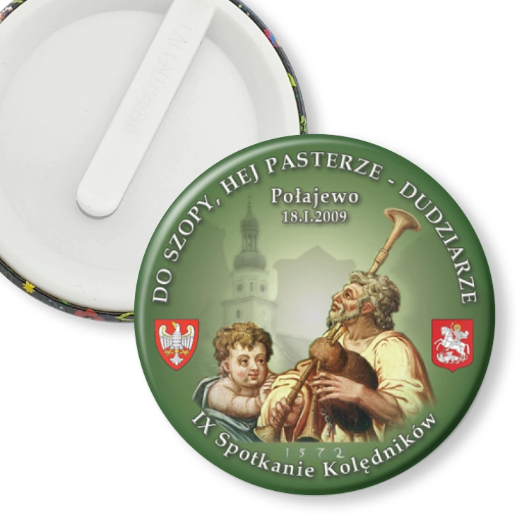 przypinka klips Dudziarze 2009