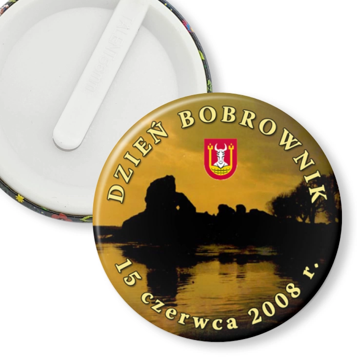 przypinka klips Dzień Bobrownik