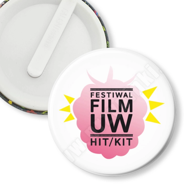 przypinka klips Festiwal Film UW