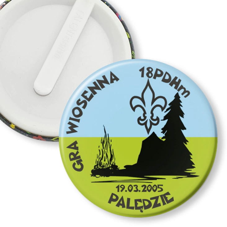 przypinka klips Gra Wiosenna
