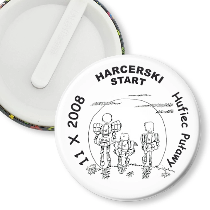 przypinka klips Harcerski Start