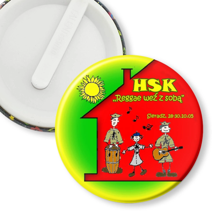 przypinka klips HSK Sieradz