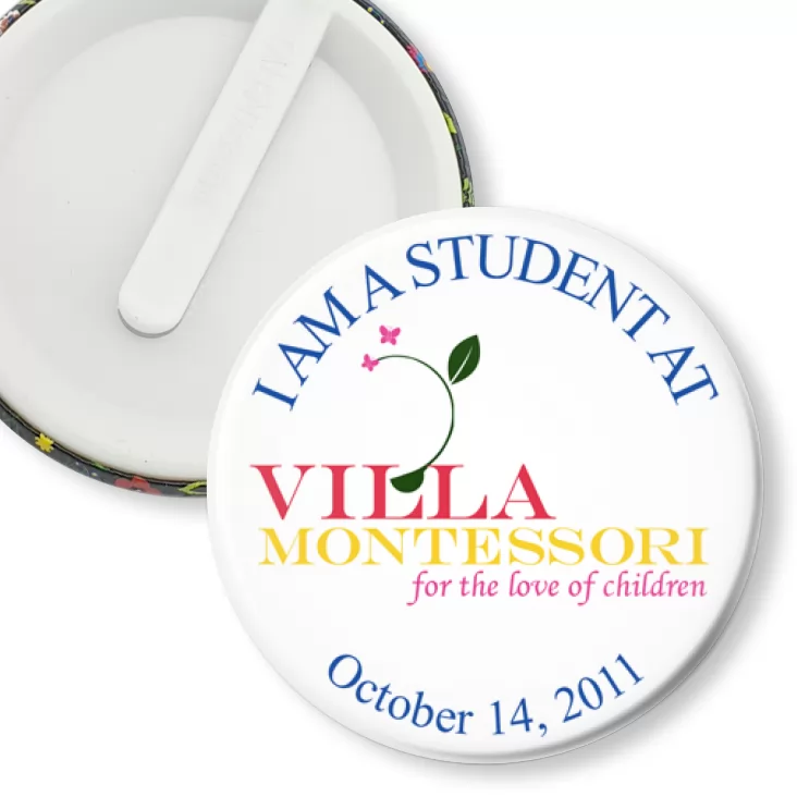 przypinka klips I am a student at VM