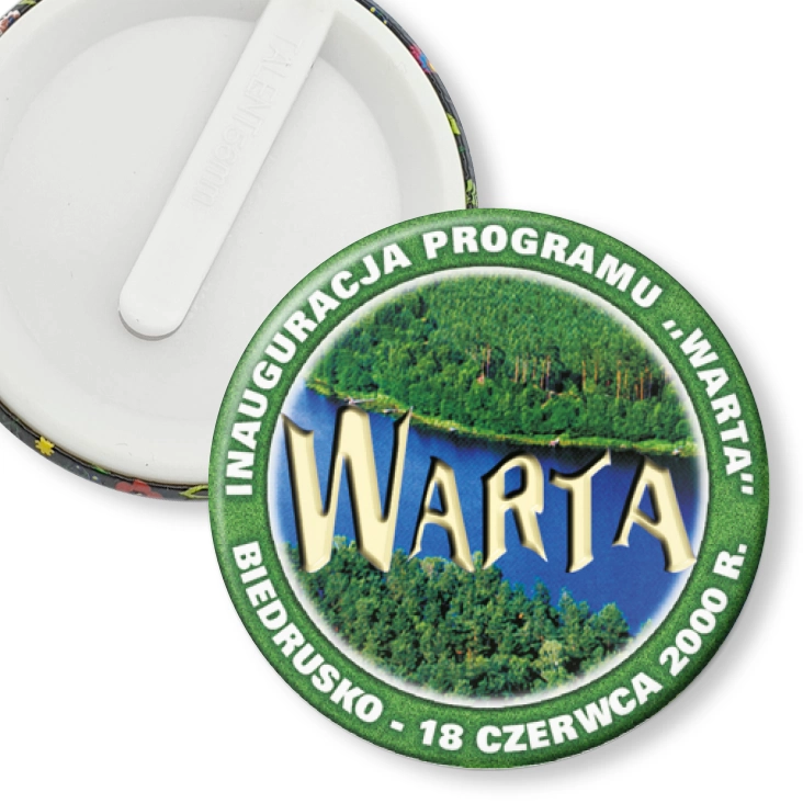 przypinka klips Inauguracja Programu Warta