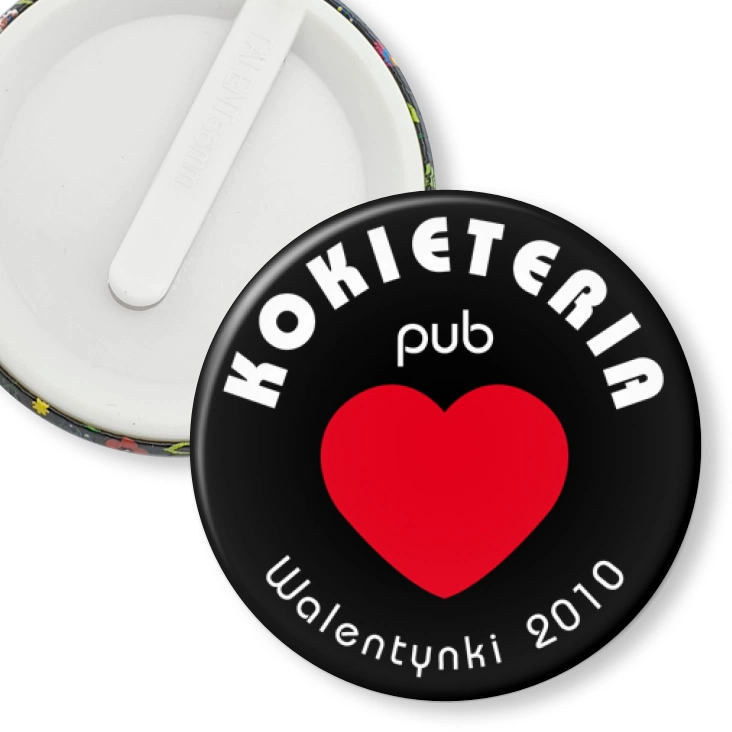 przypinka klips Kokieteria Pub