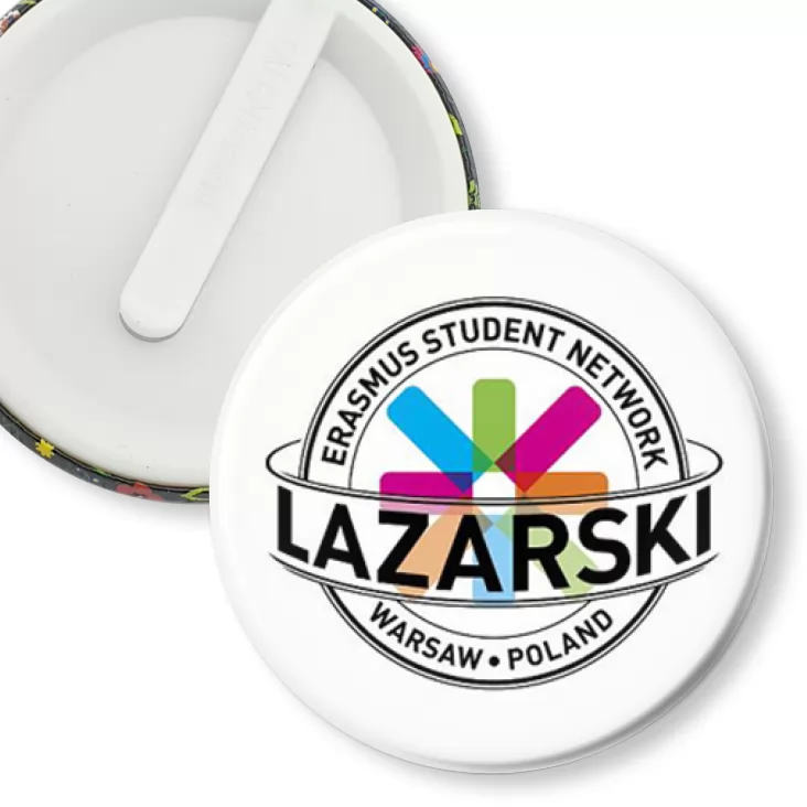 przypinka klips Lazarski