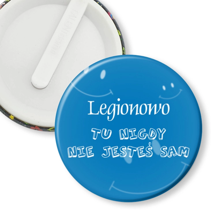przypinka klips Legionowo 50 tys. B