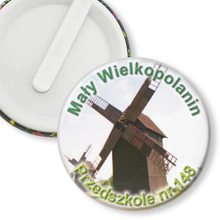przypinka klips Mały Wielkopolanin - Przedszkole nr 148