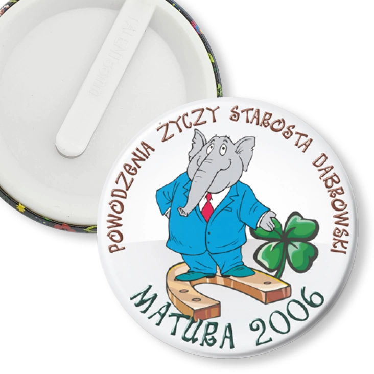 przypinka klips Matura 2006