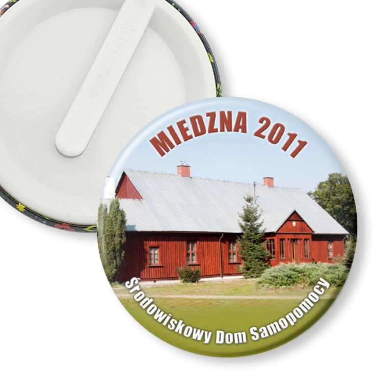 przypinka klips Miedzna 2011