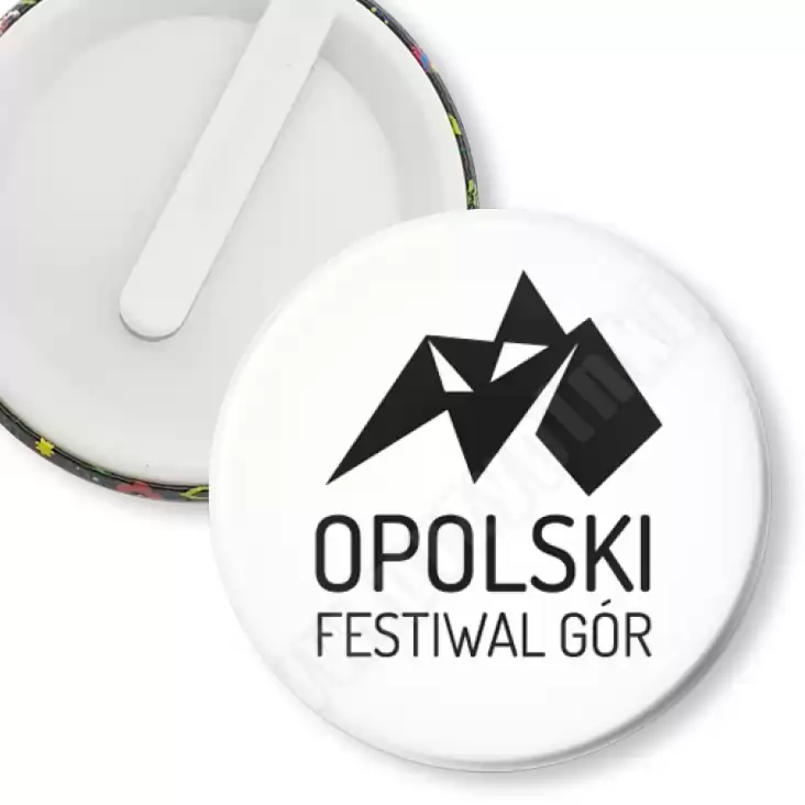przypinka klips Opolski Festiwal Gór