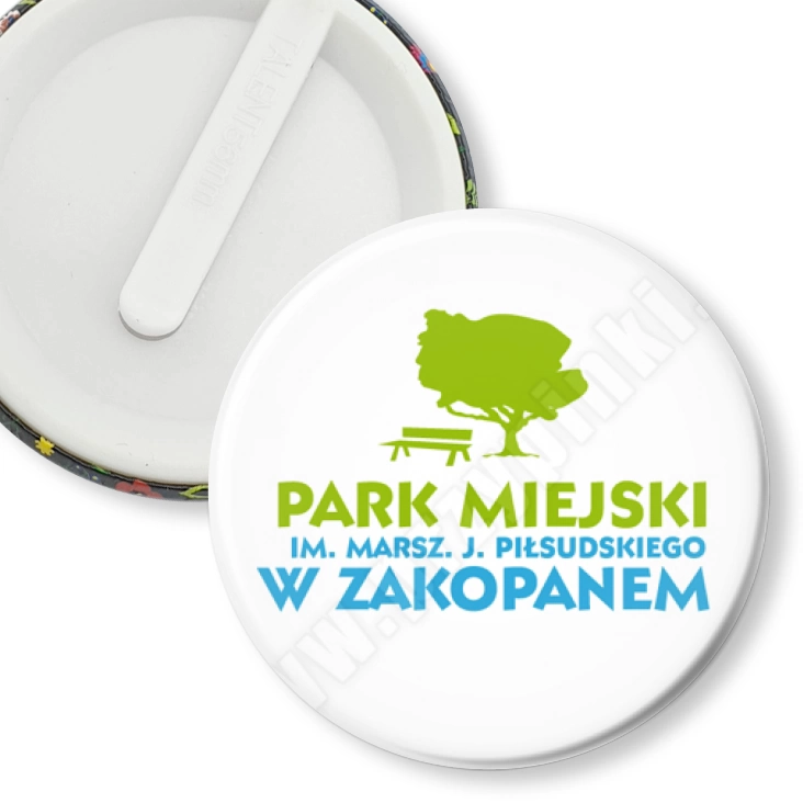 przypinka klips Park Miejski w Zakopanem