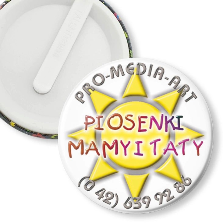 przypinka klips Piosenki Mamy i Taty