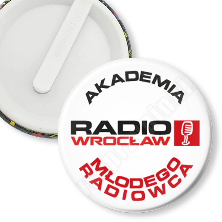 przypinka klips Akademia Młodego Radiowca