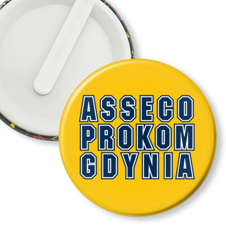 przypinka klips Asseco Prokom Gdynia A